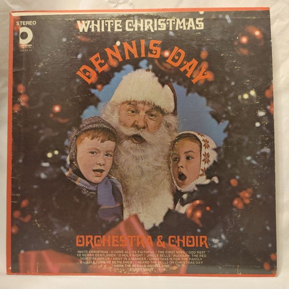Vintage Dennis Day – White Christmas LP Vinyl 33RPM Record  [SDLPX-27] - Picture 1 of 4